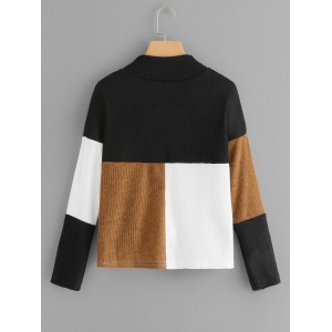 Cut And Sew Sweater