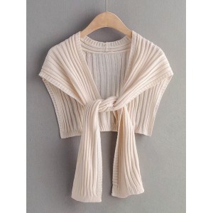 False Collar Small Shawl Shoulder With Sleeves